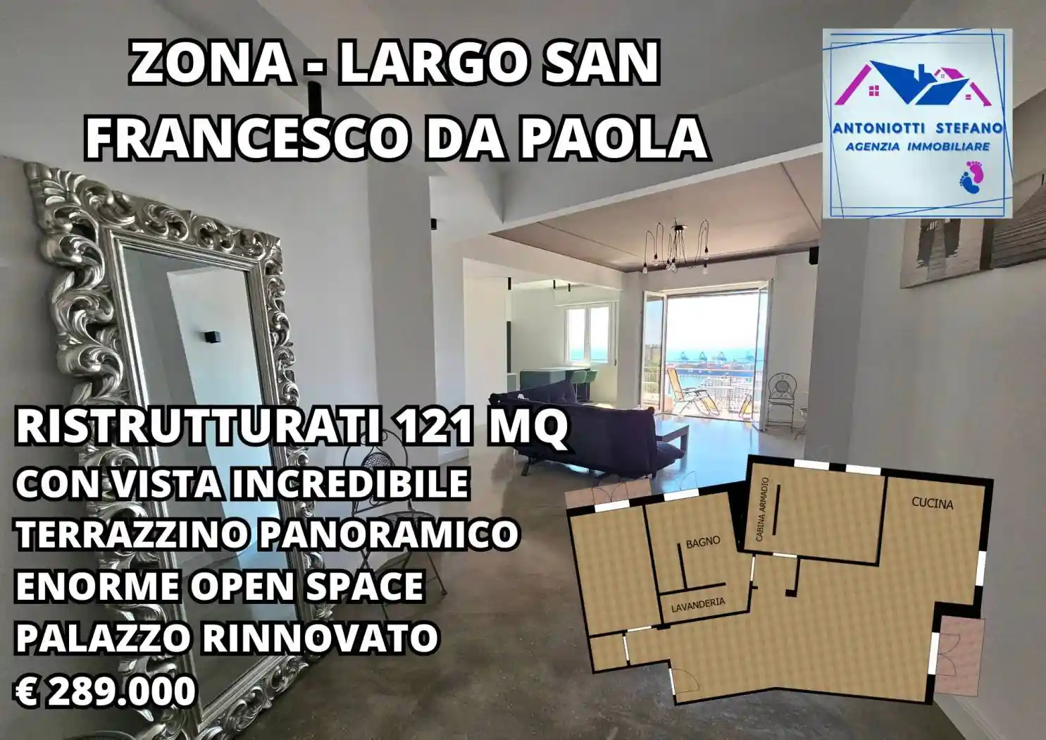 Appartamento in vendita a Genova