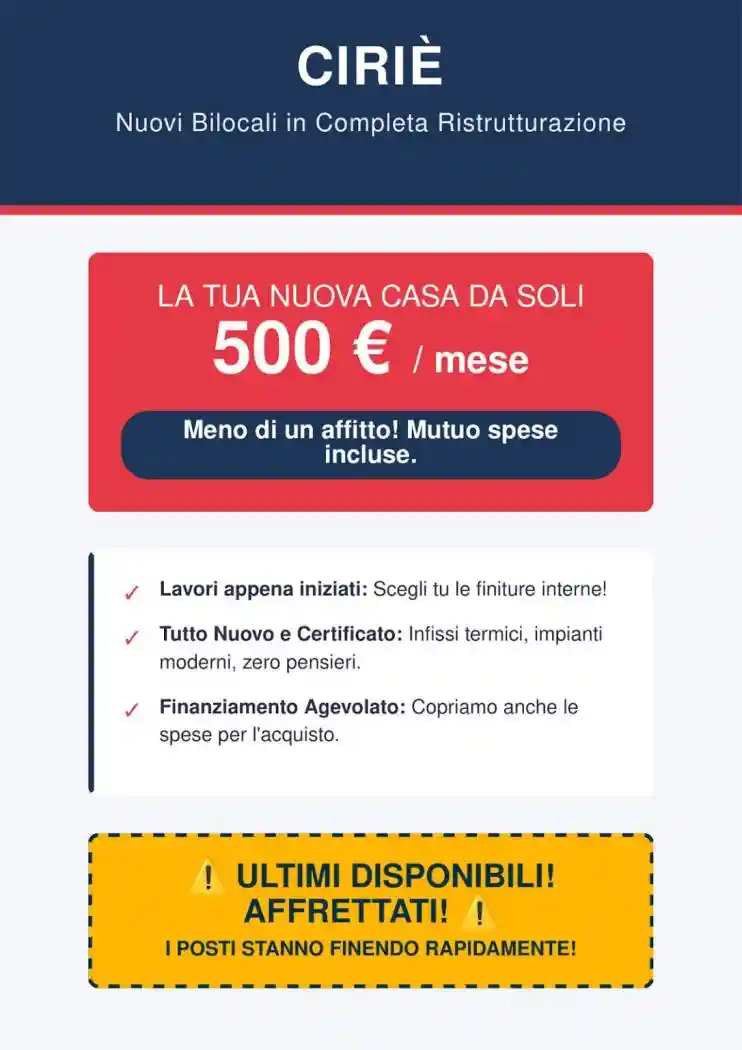 Casa indipendente in vendita a Ciriè