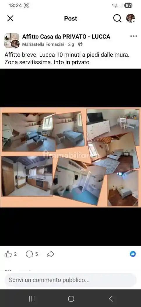 Casa indipendente in affitto a Lucca