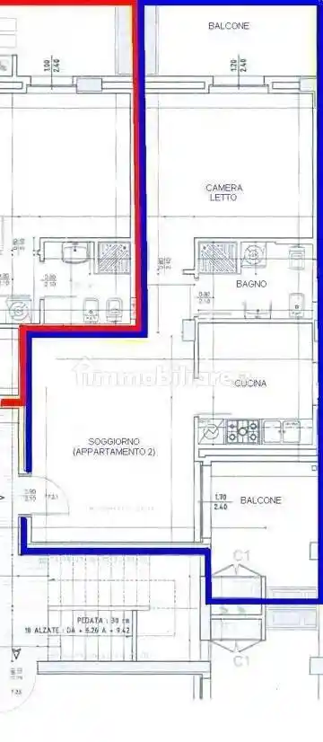 Appartamento in affitto a Bergamo