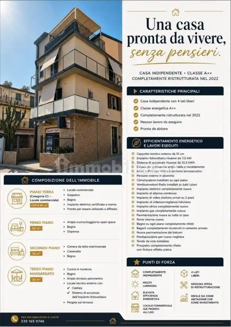 Villa in vendita a Mazzarino