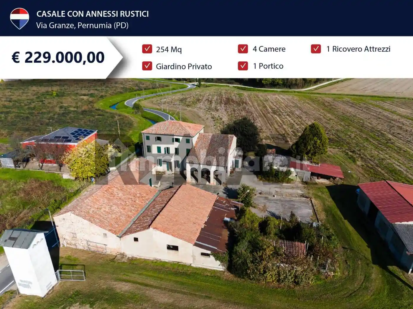 Rustico - Casale in vendita a Pernumia