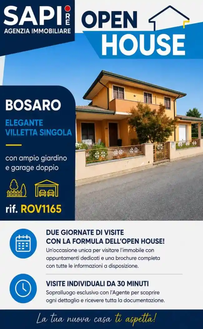 Villa in vendita a Bosaro
