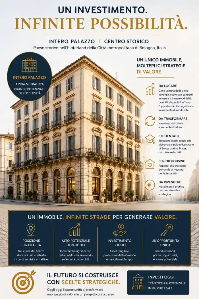 Palazzo - Edificio in vendita a Bologna