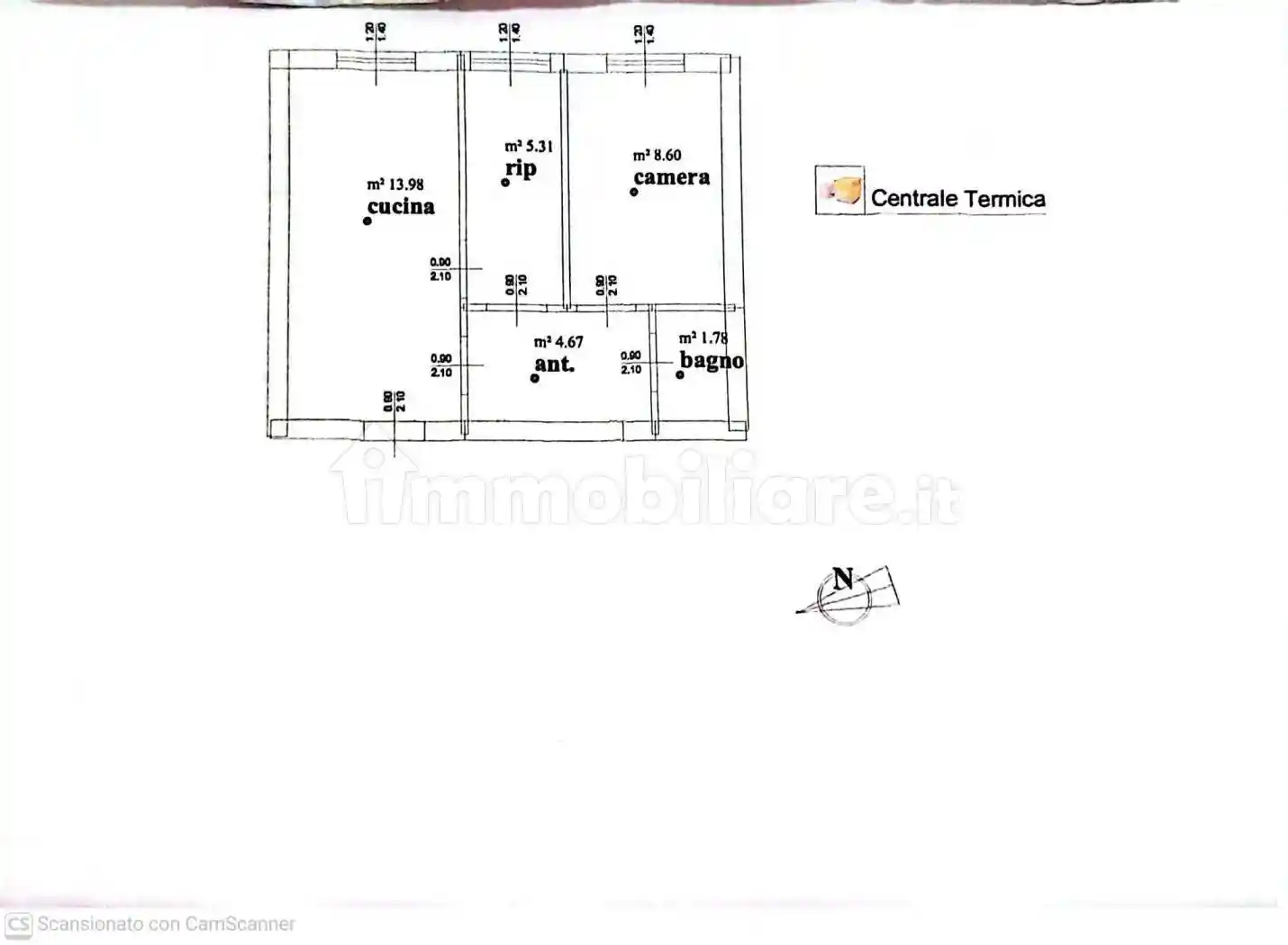 Appartamento in vendita a Cartoceto
