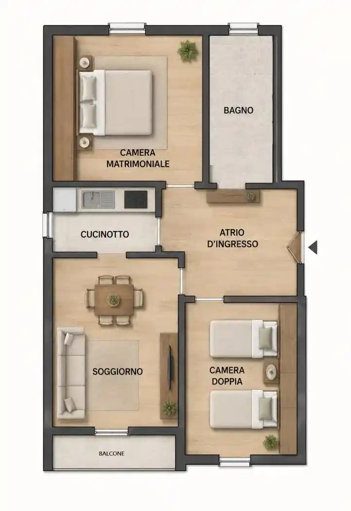 Appartamento in vendita a Villa Carcina