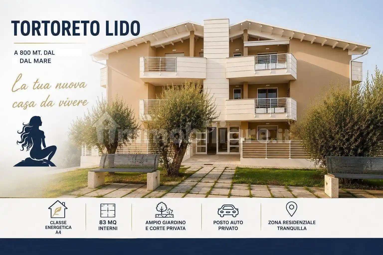 Appartamento in vendita a Tortoreto