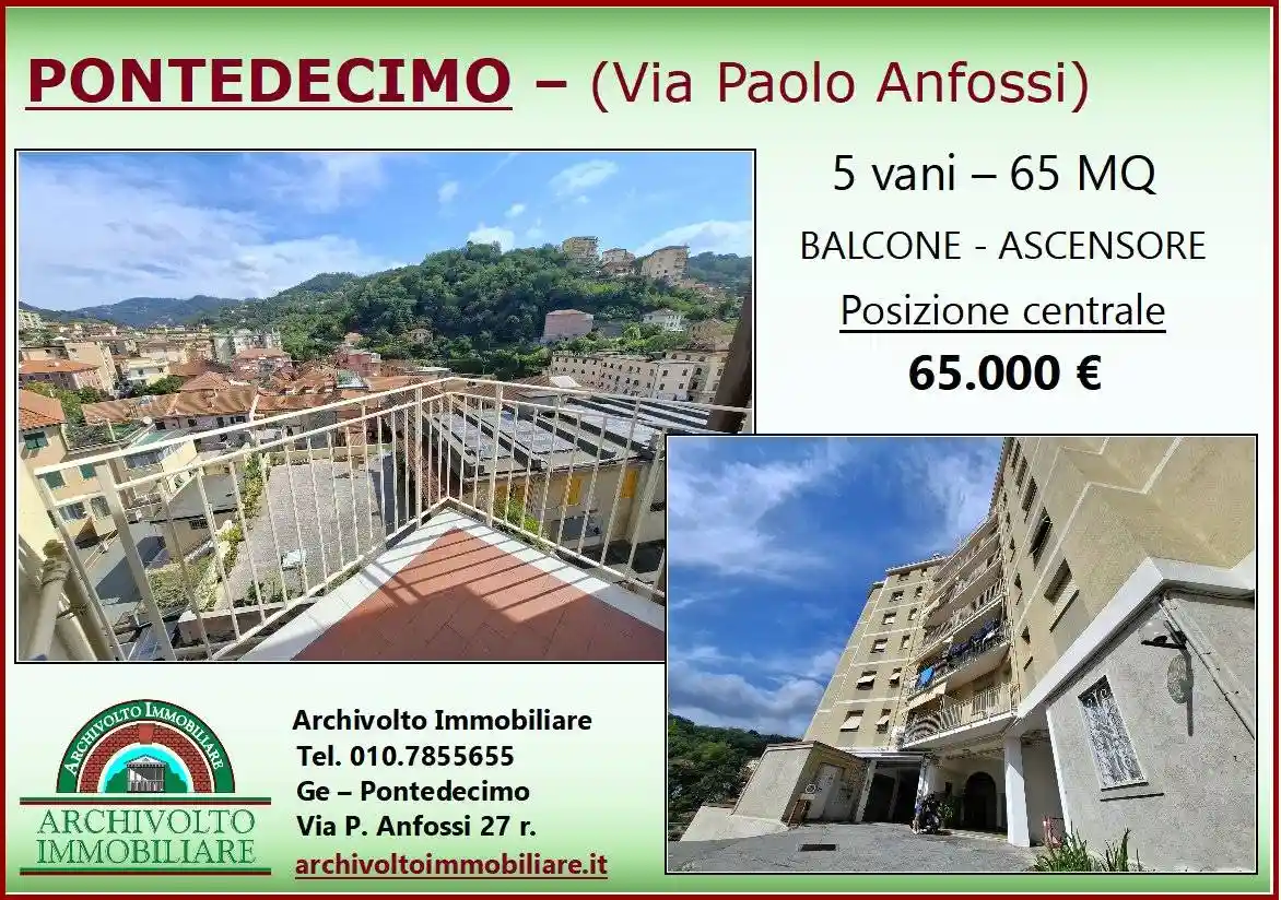 Appartamento in vendita a Genova