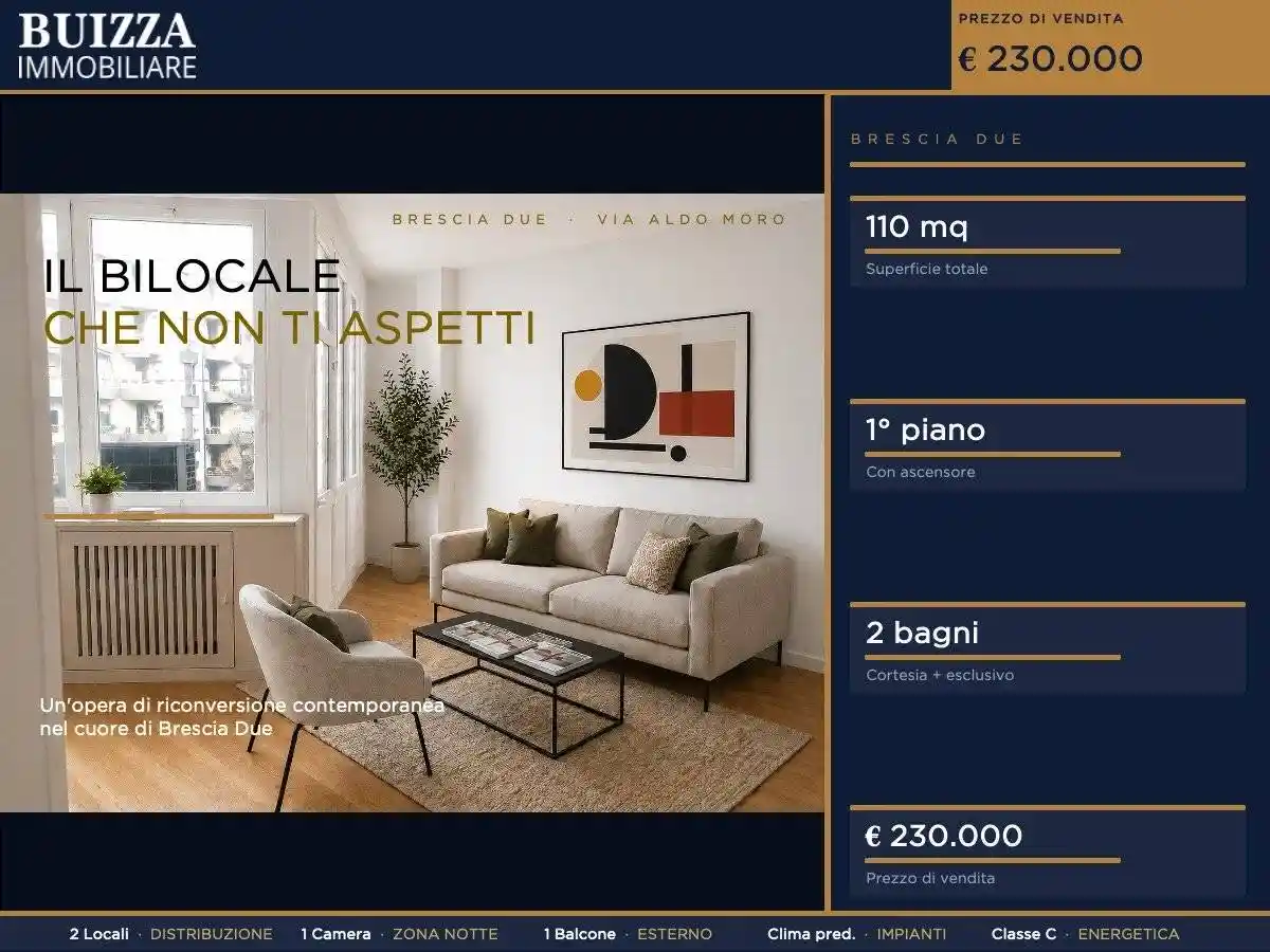 Appartamento in vendita a Brescia