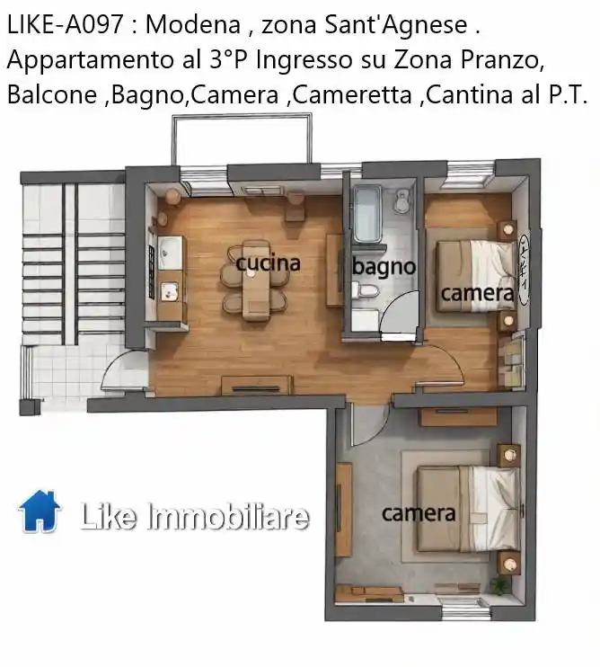 Appartamento in vendita a Modena