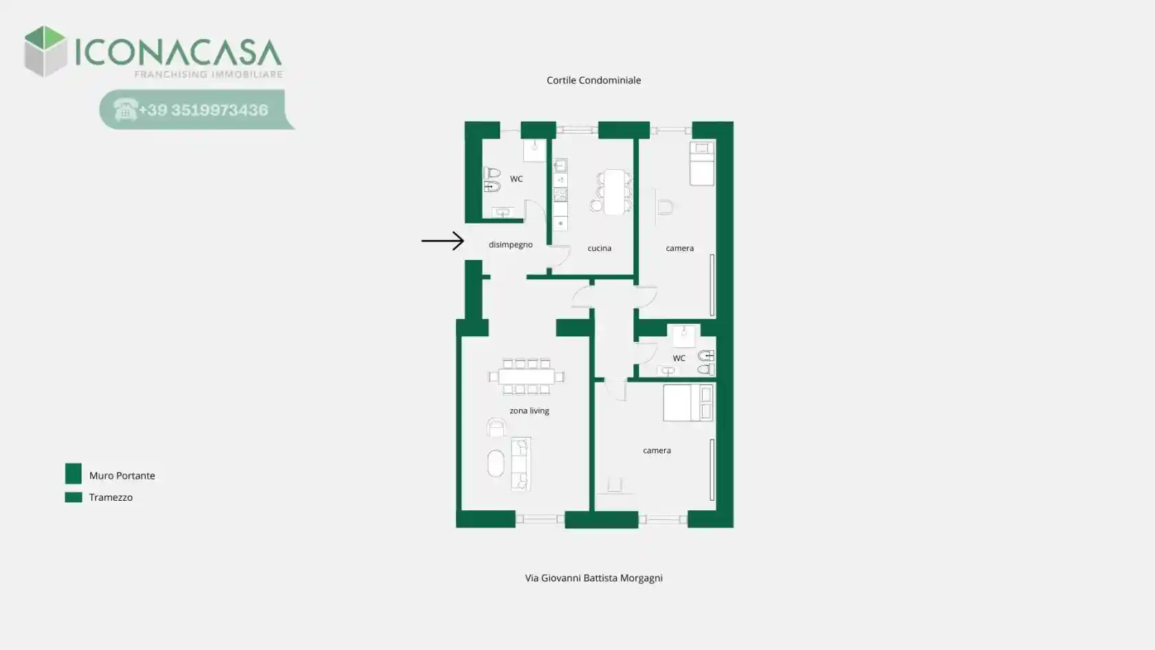 Appartamento in vendita a Milano