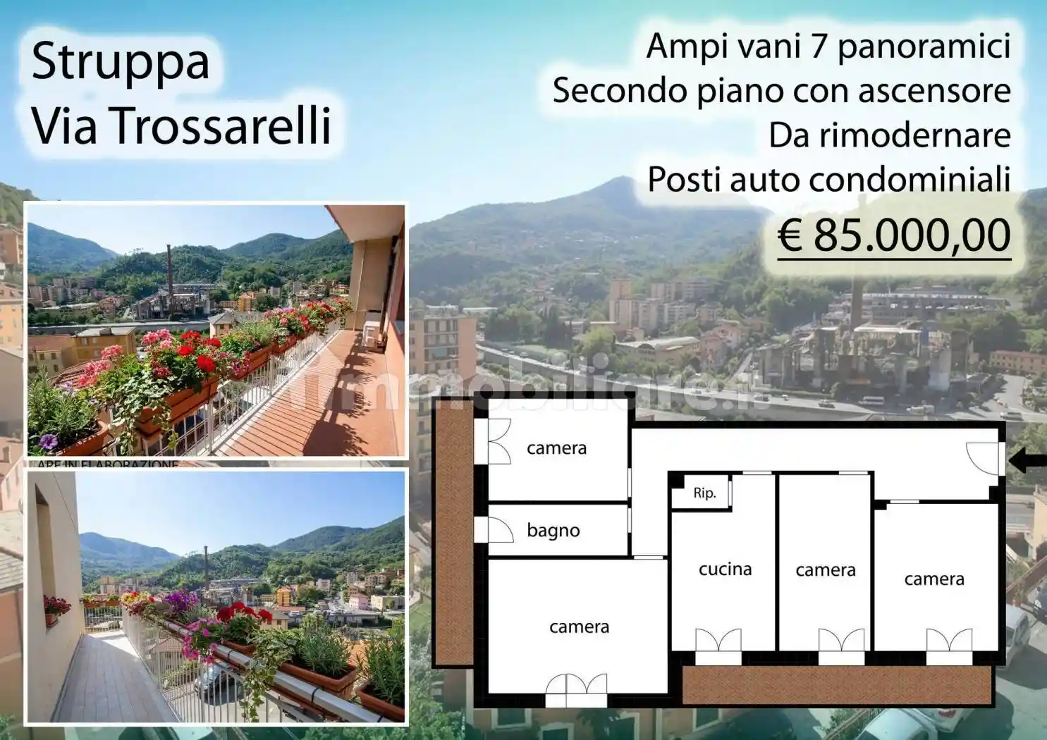 Appartamento in vendita a Genova