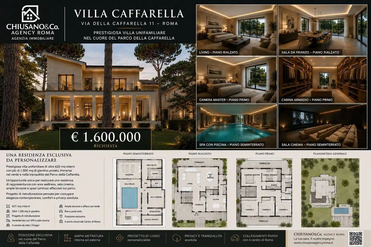 Villa in vendita a Roma