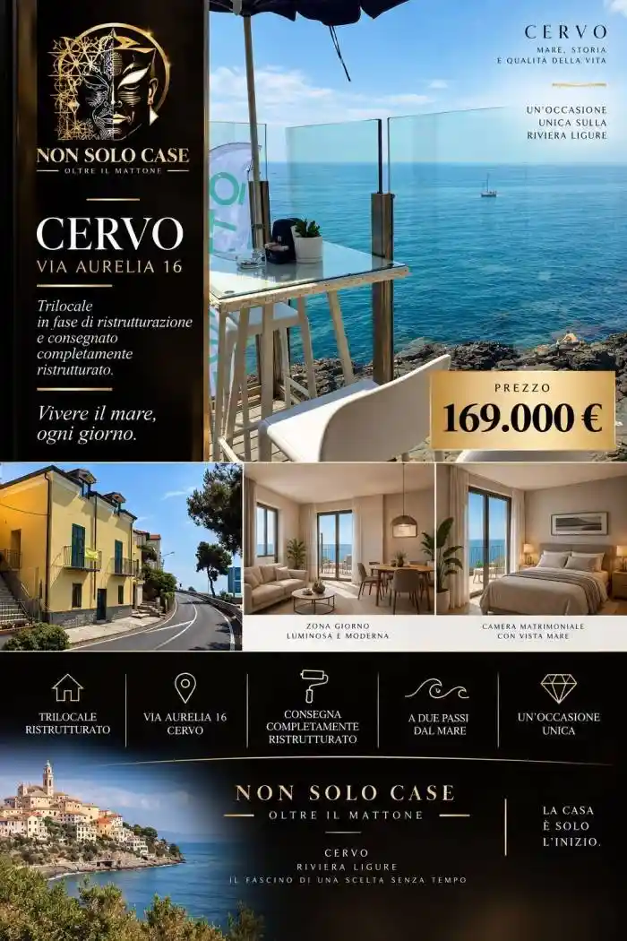 Appartamento in vendita a Cervo