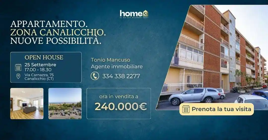 Appartamento in vendita a Tremestieri Etneo