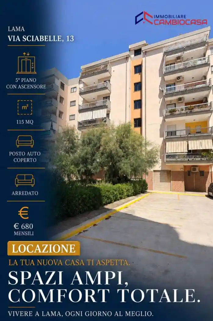 Appartamento in affitto a Taranto
