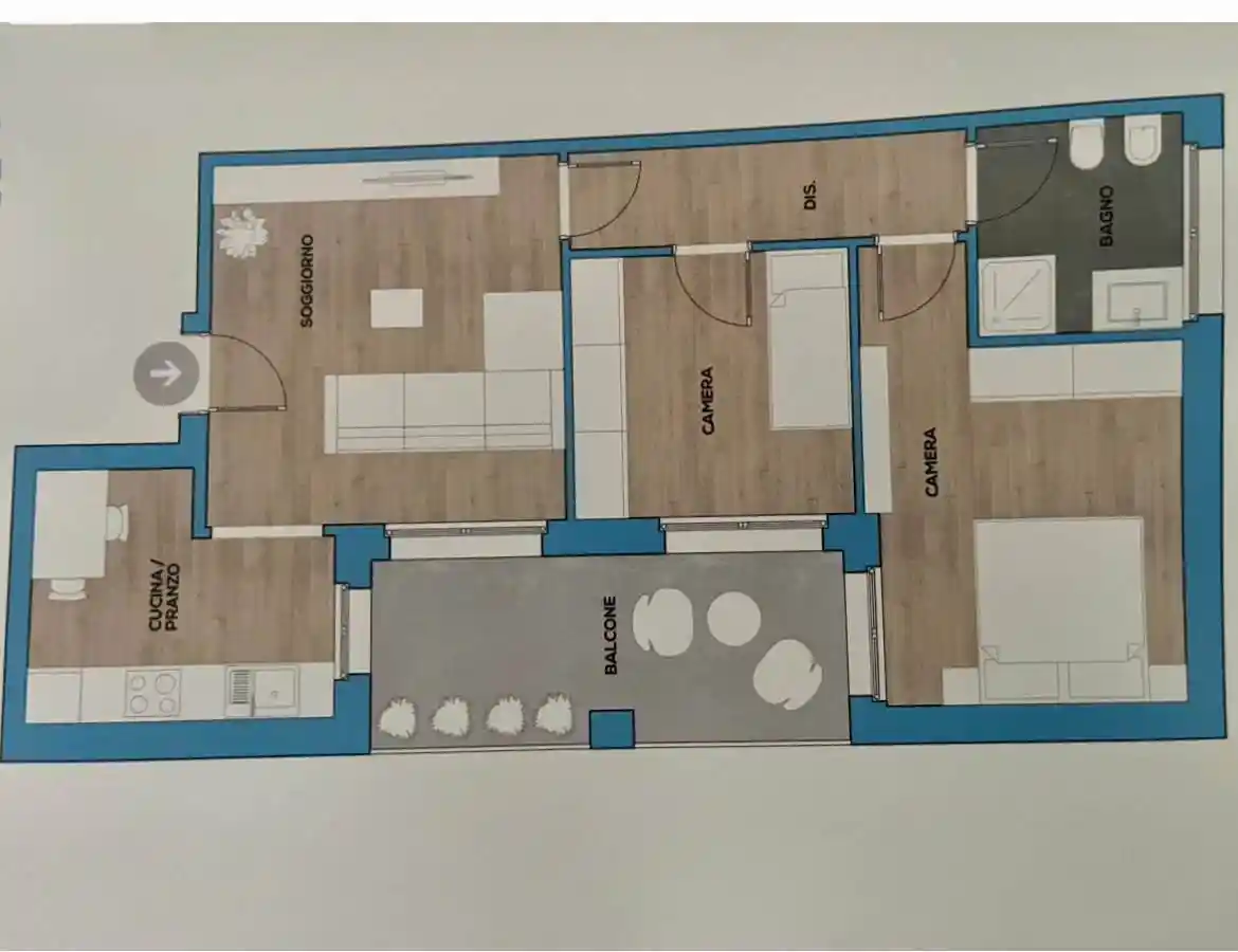 Appartamento in vendita a Civitanova Marche
