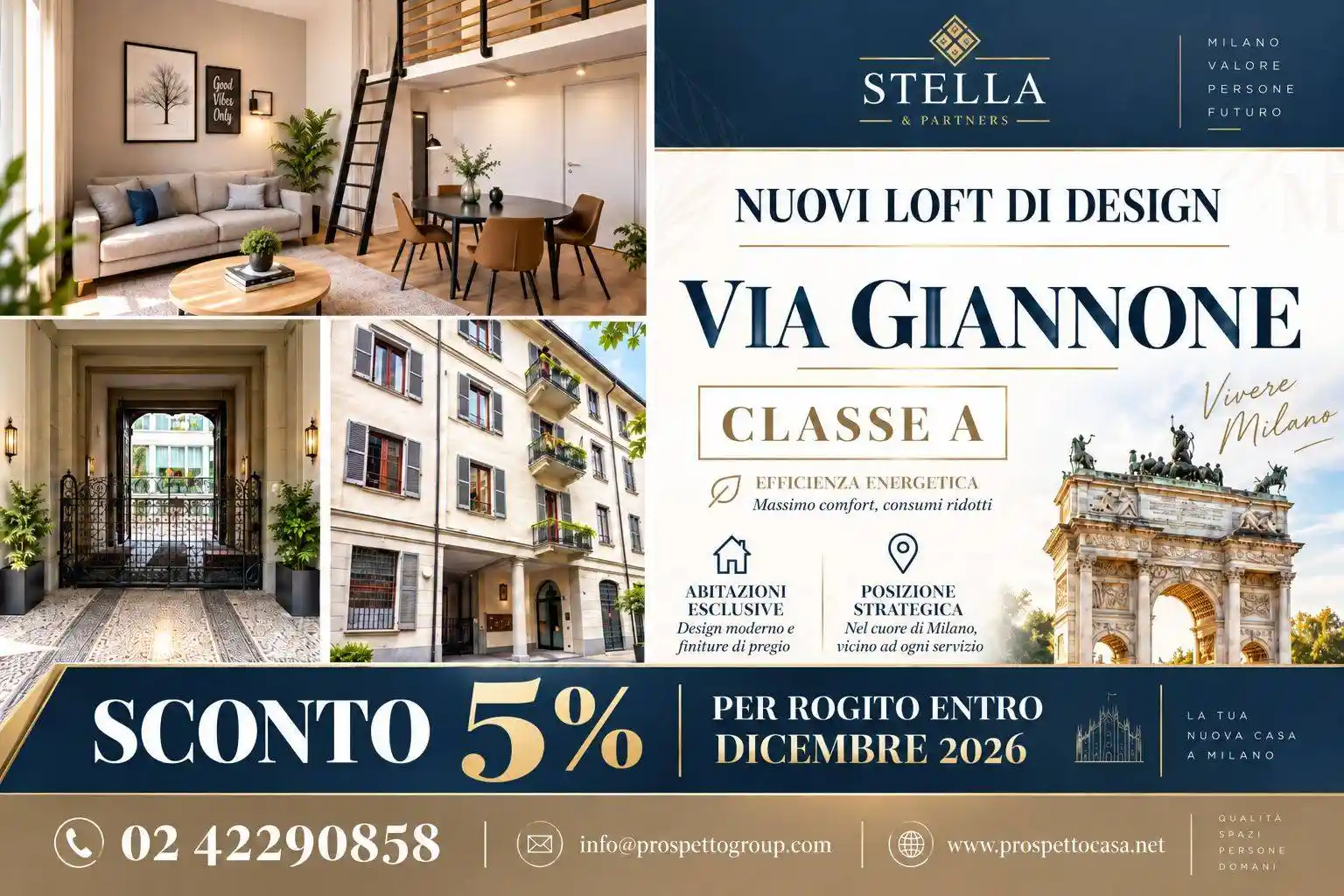 Appartamento in vendita a Milano