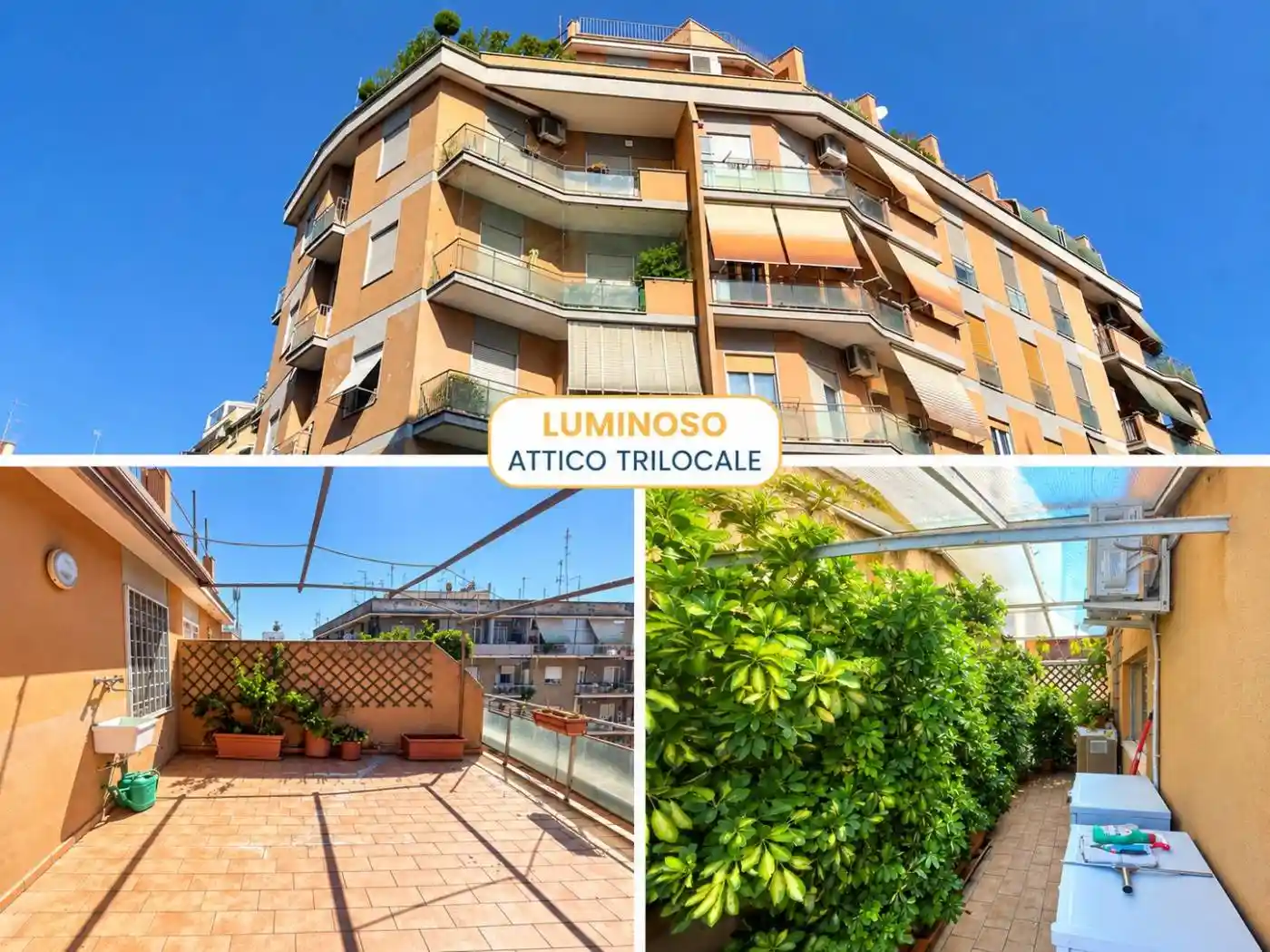Attico - Mansarda in vendita a Roma