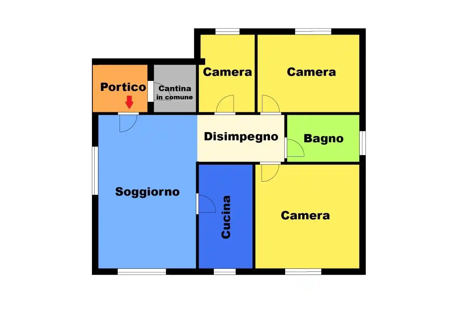 Appartamento in vendita a Budrio