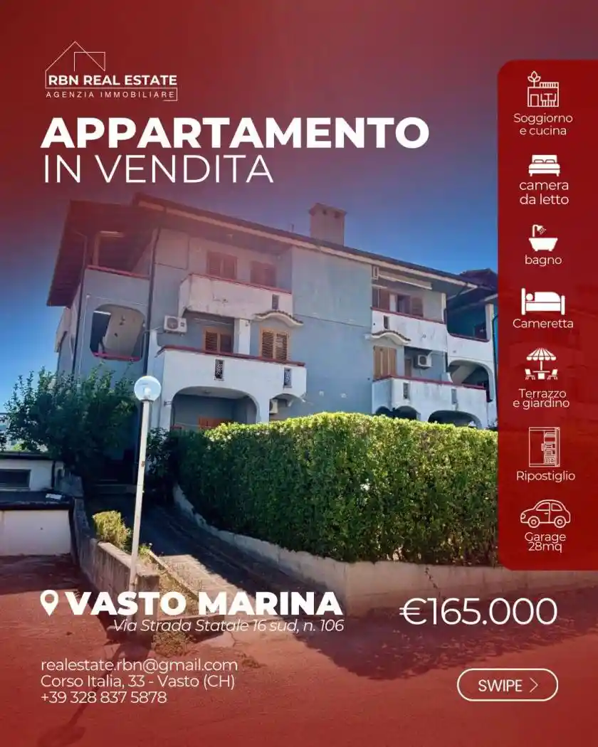 Appartamento in vendita a Vasto