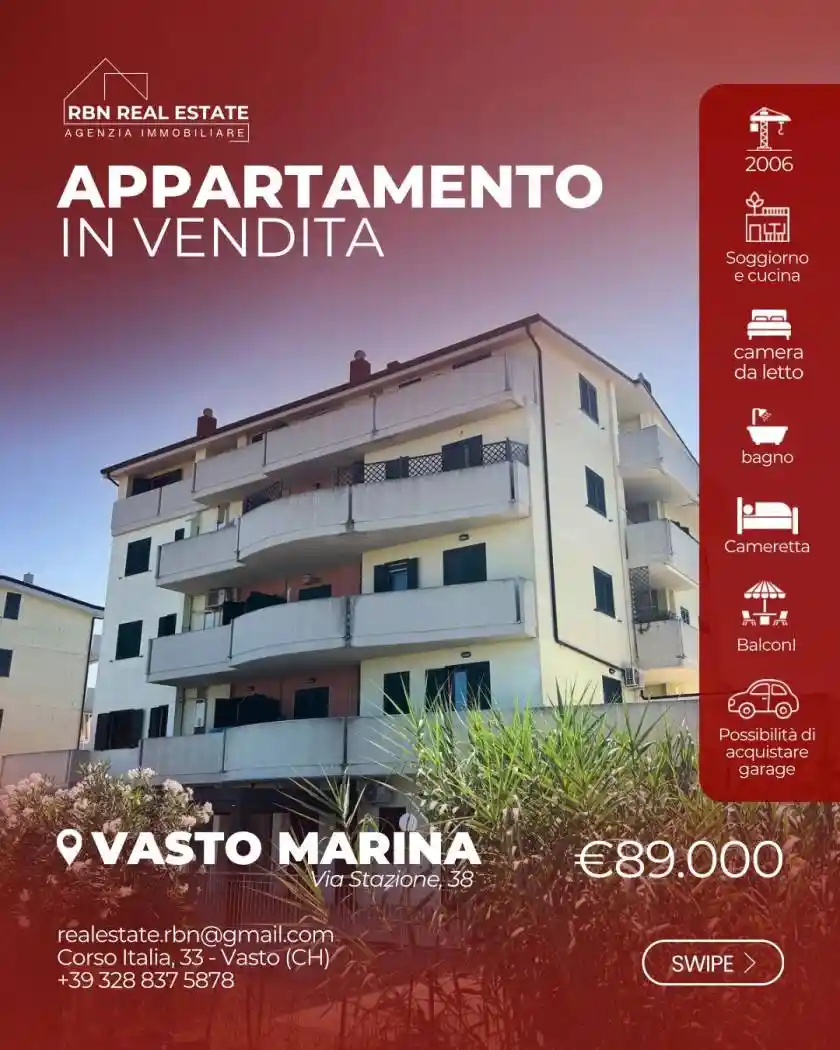 Appartamento in vendita a Vasto
