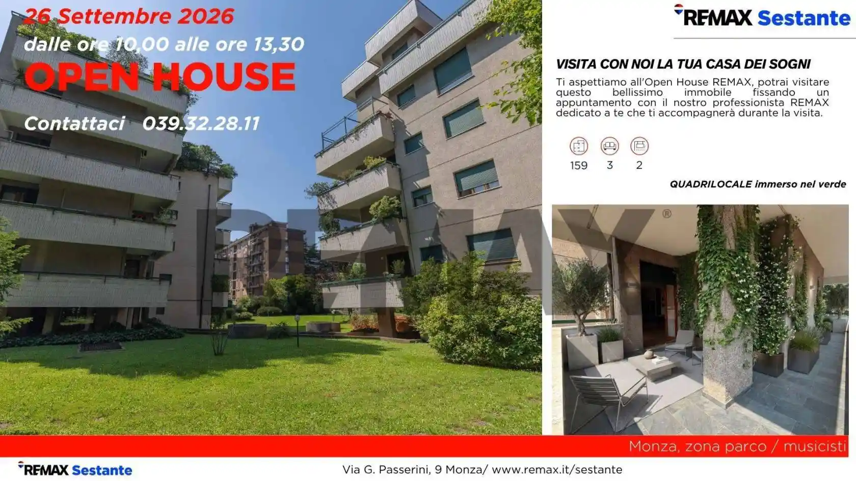 Appartamento in vendita a Monza