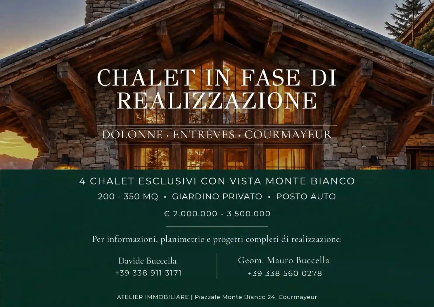 Villa in vendita a Courmayeur