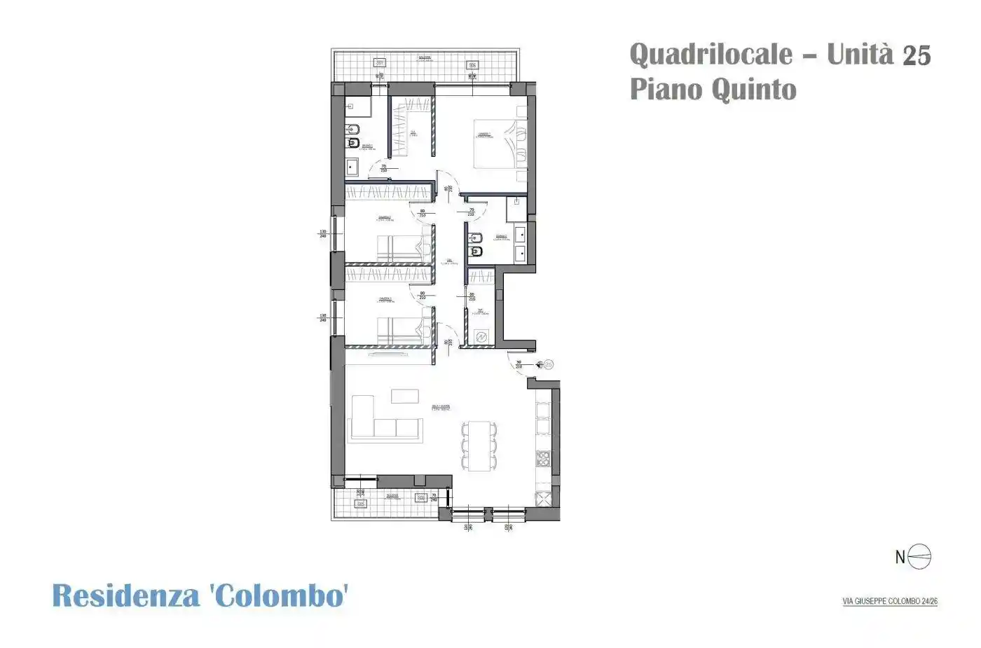 Appartamento in vendita a Milano