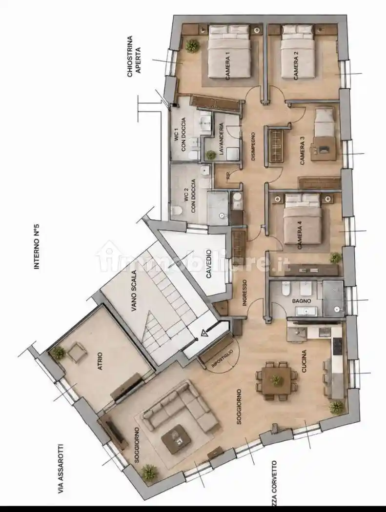 Appartamento in vendita a Genova