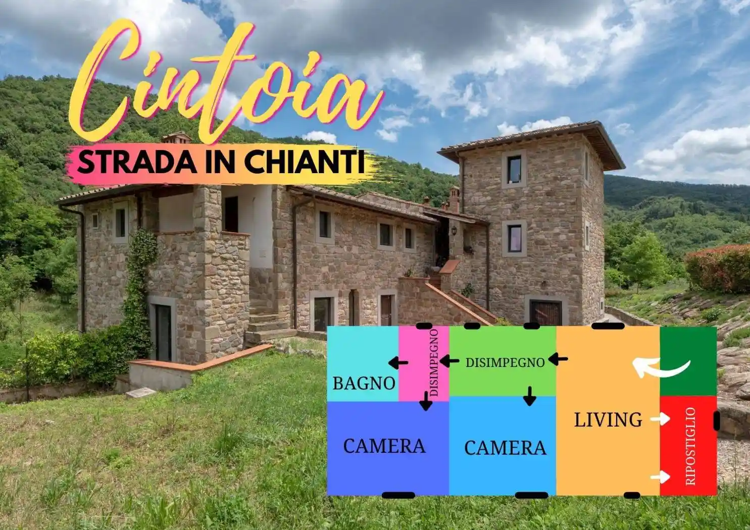 Appartamento in vendita a Greve in Chianti