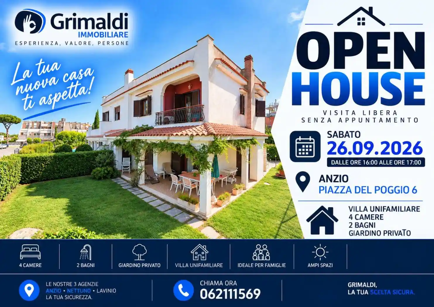 Villa in vendita a Anzio