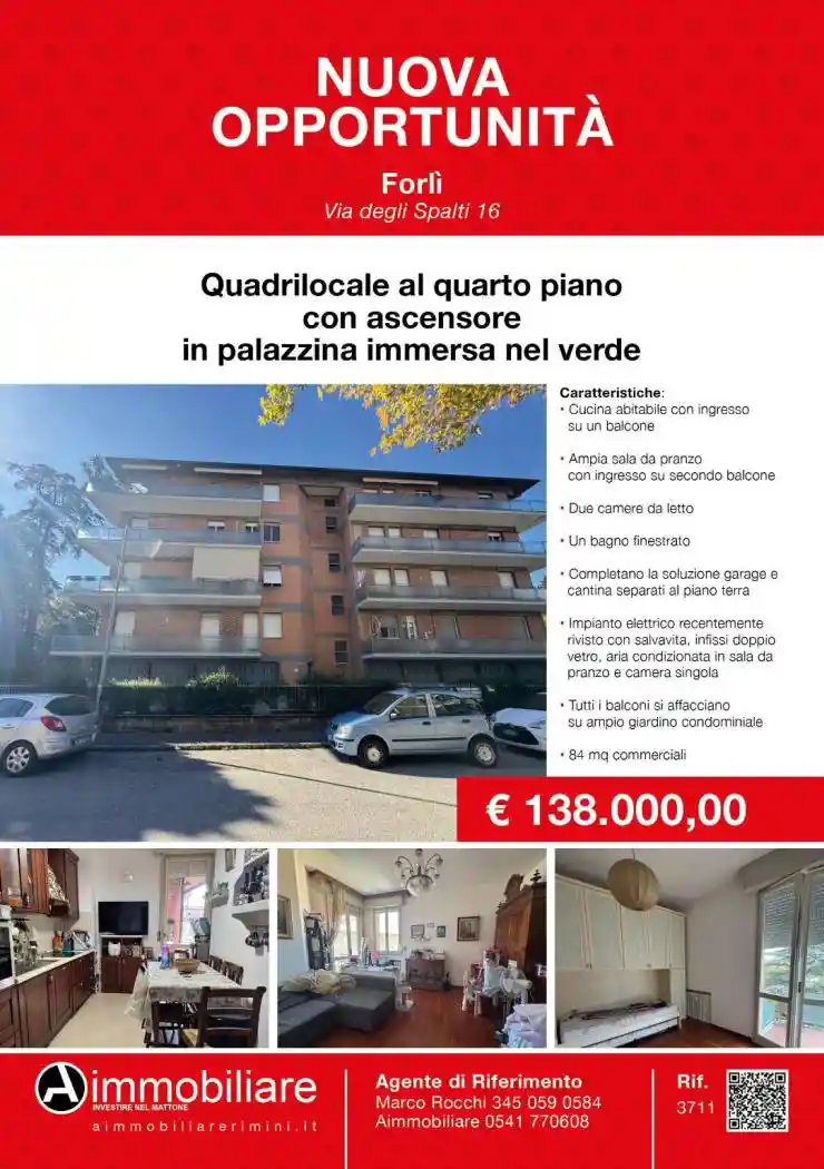 Appartamento in vendita a Forlì