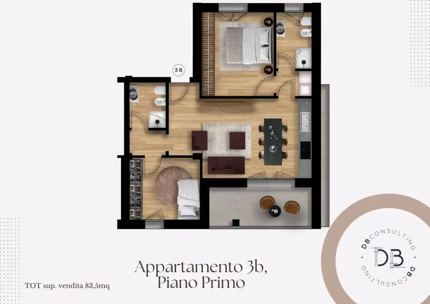 Appartamento in vendita a Parma