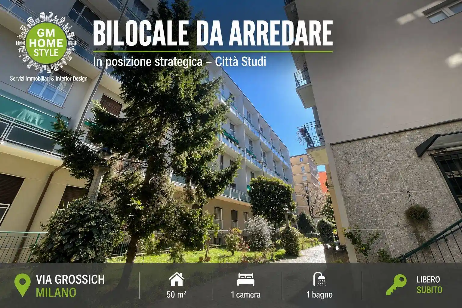 Appartamento in affitto a Milano