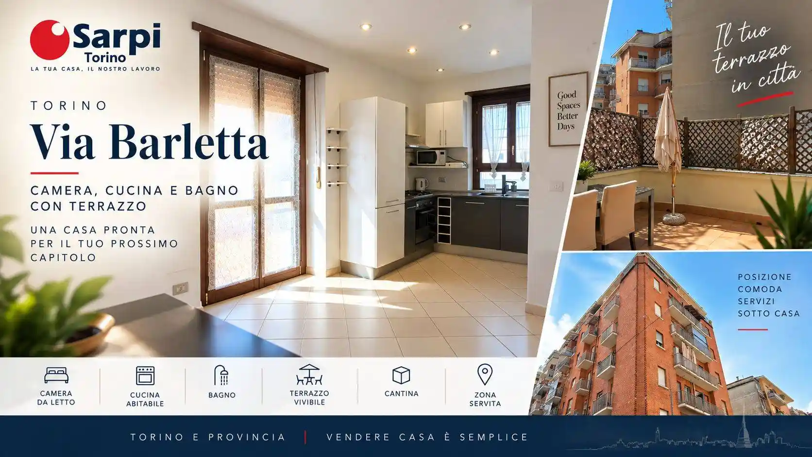 Appartamento in vendita a Torino