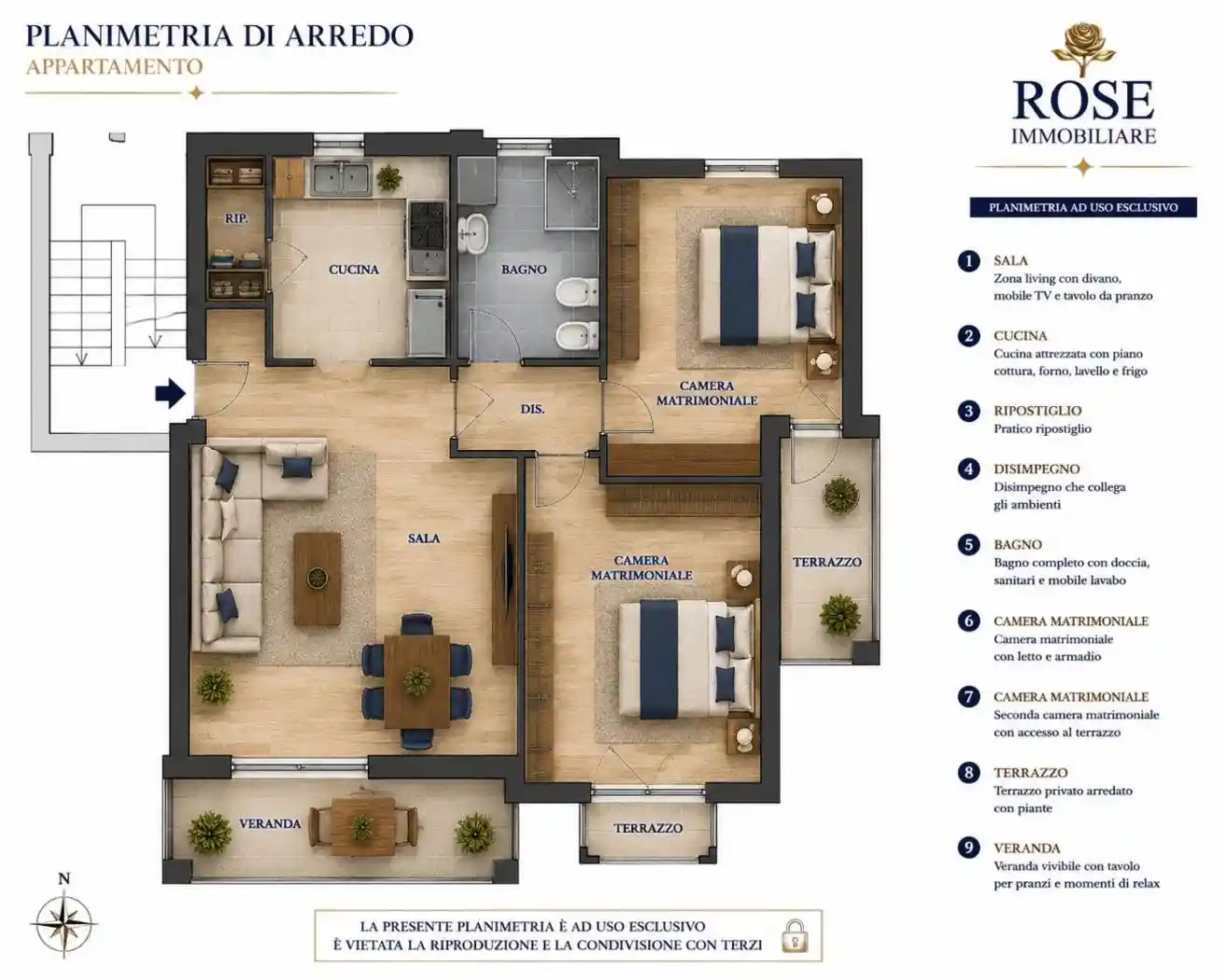Appartamento in vendita a Livorno