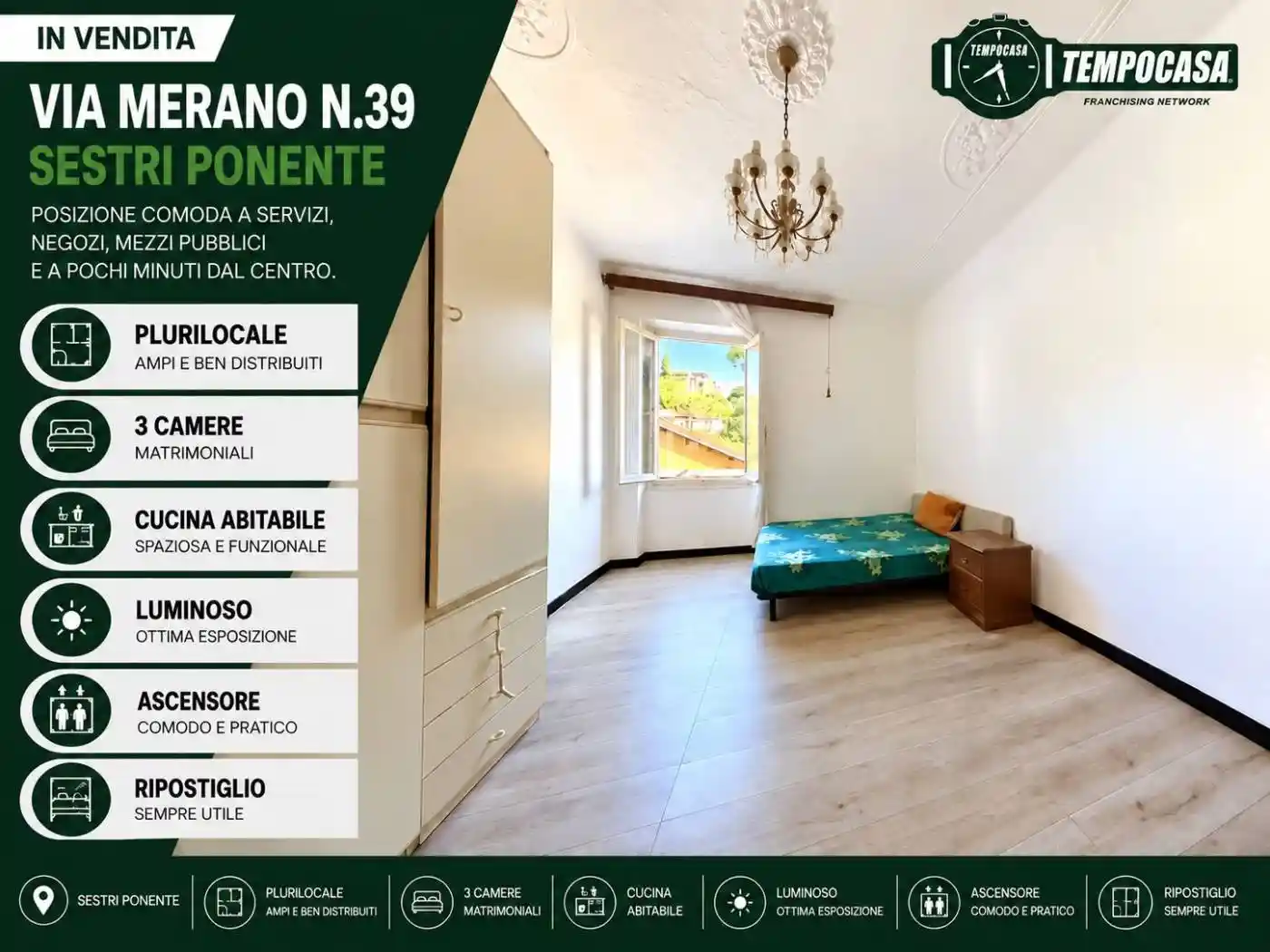 Appartamento in vendita a Genova