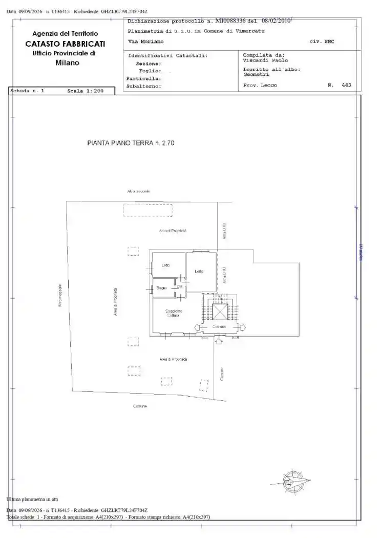 Appartamento in vendita a Vimercate
