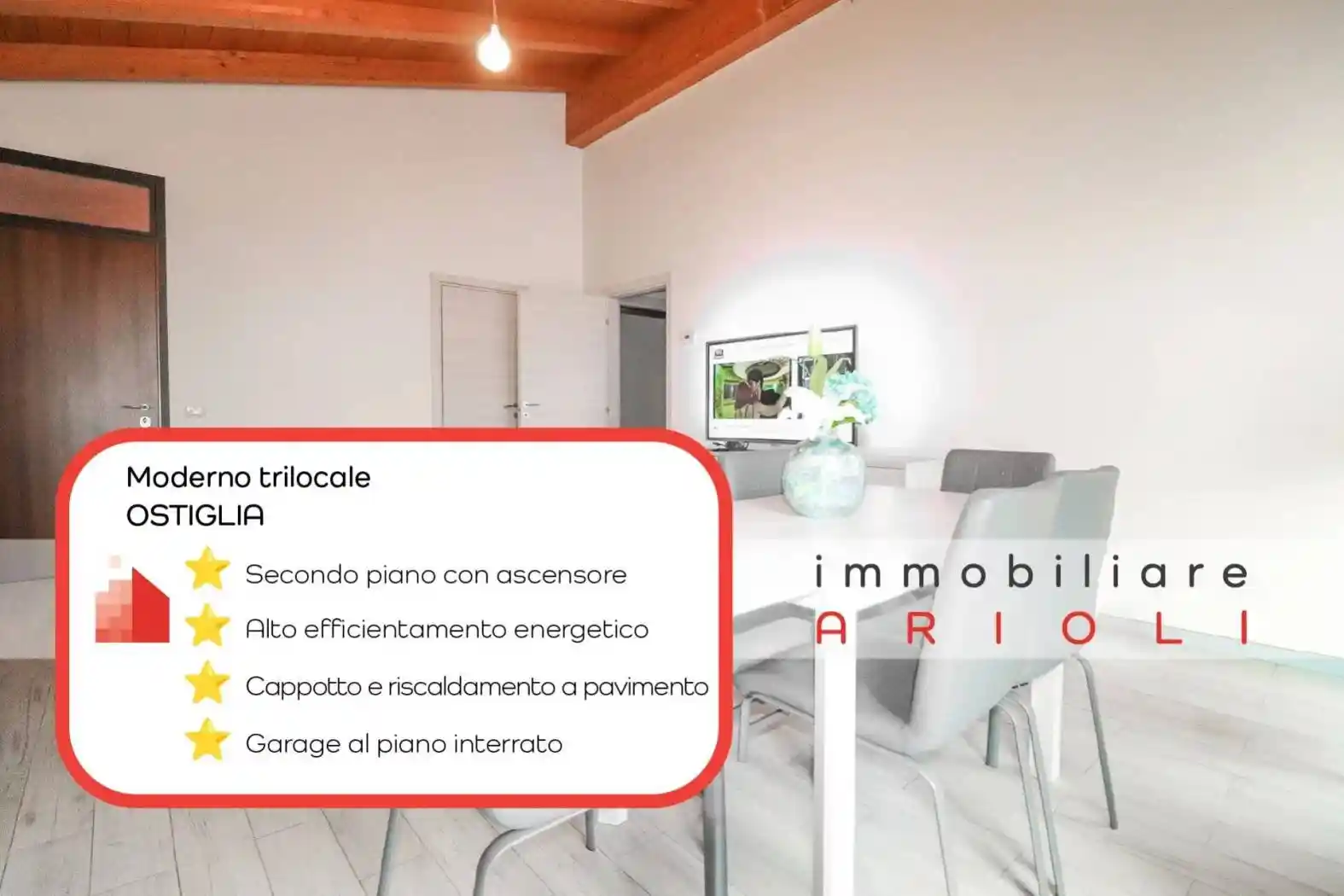 Appartamento in vendita a Ostiglia