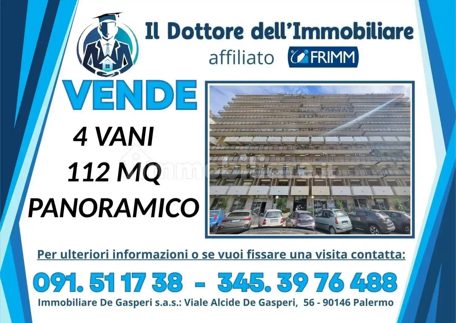 Appartamento in vendita a Palermo