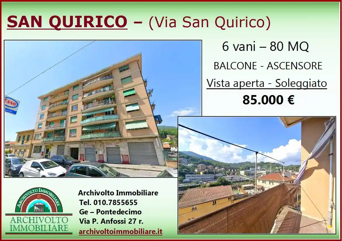 Appartamento in vendita a Genova