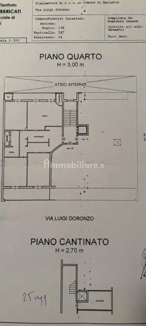Appartamento in vendita a Barletta