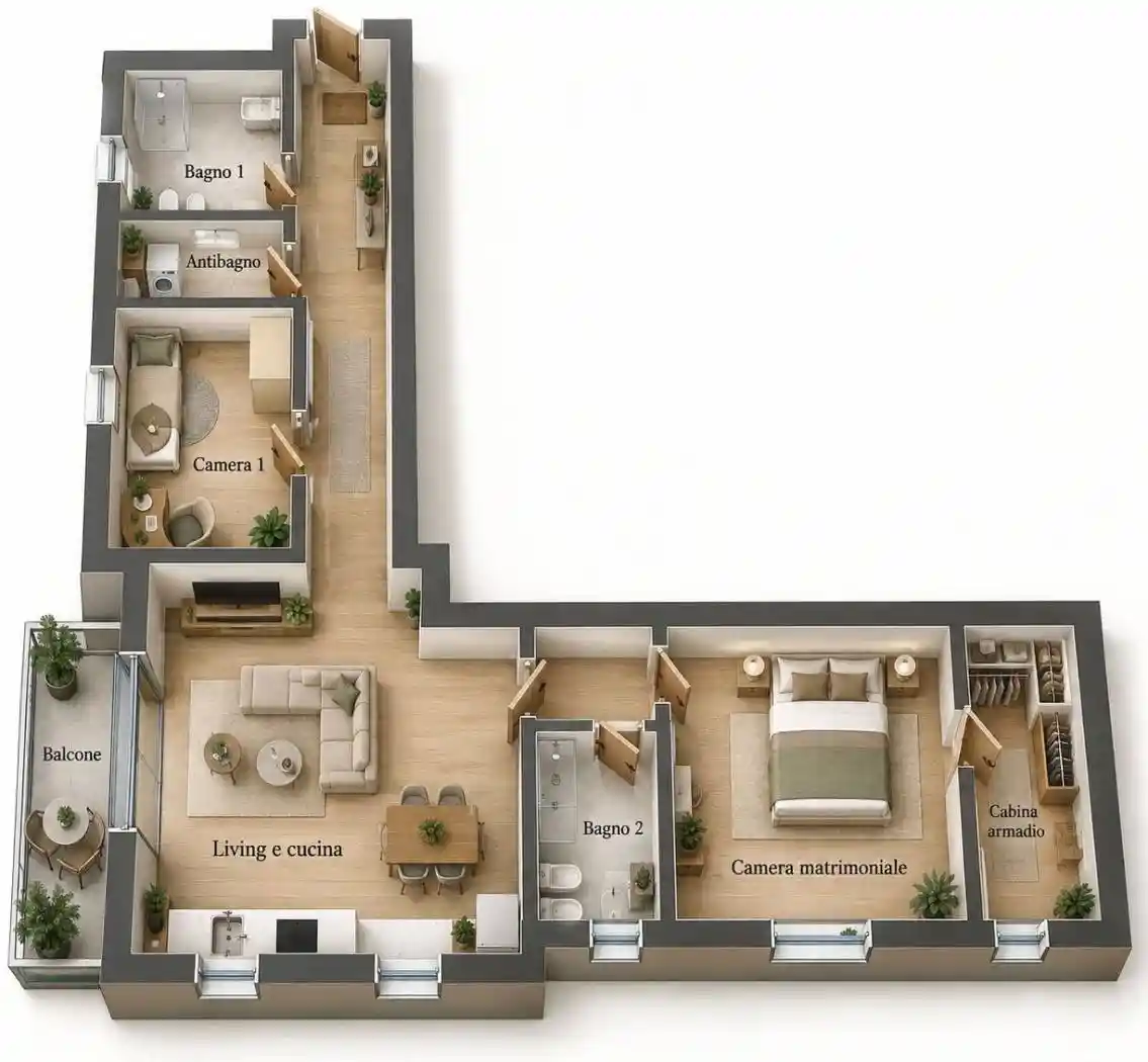 Appartamento in vendita a Milano