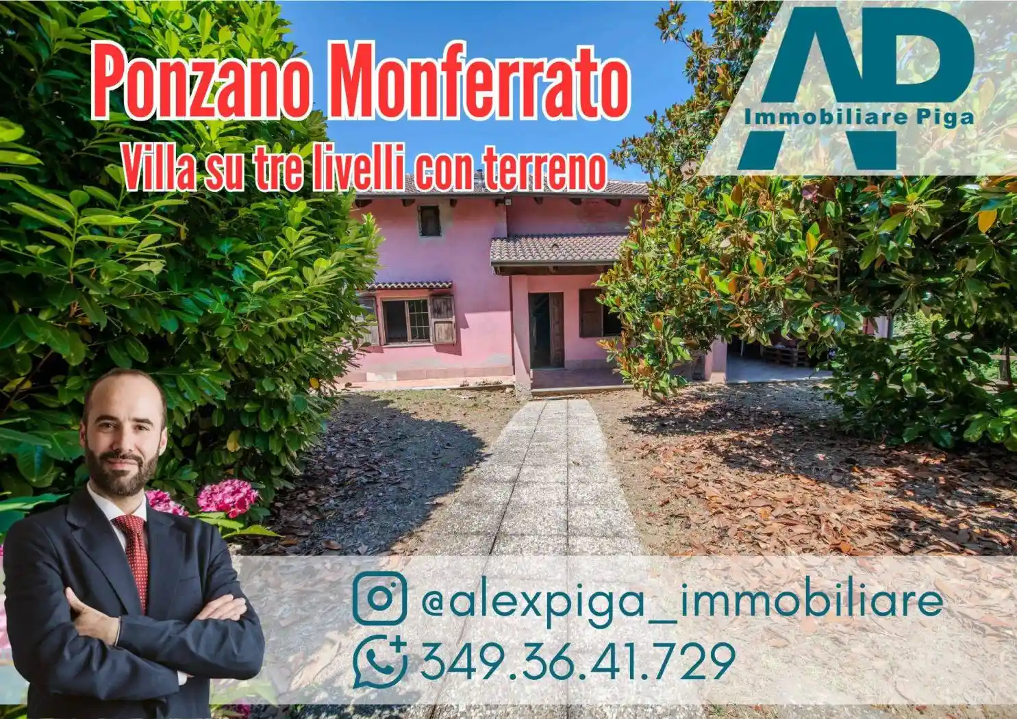 Villa in vendita a Ponzano Monferrato