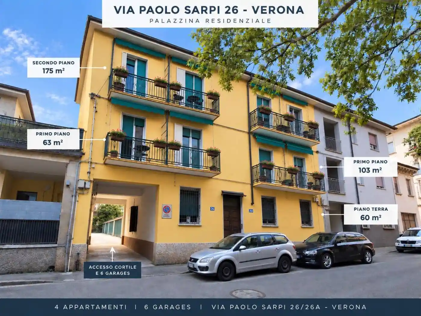 Palazzo - Edificio in vendita a Verona