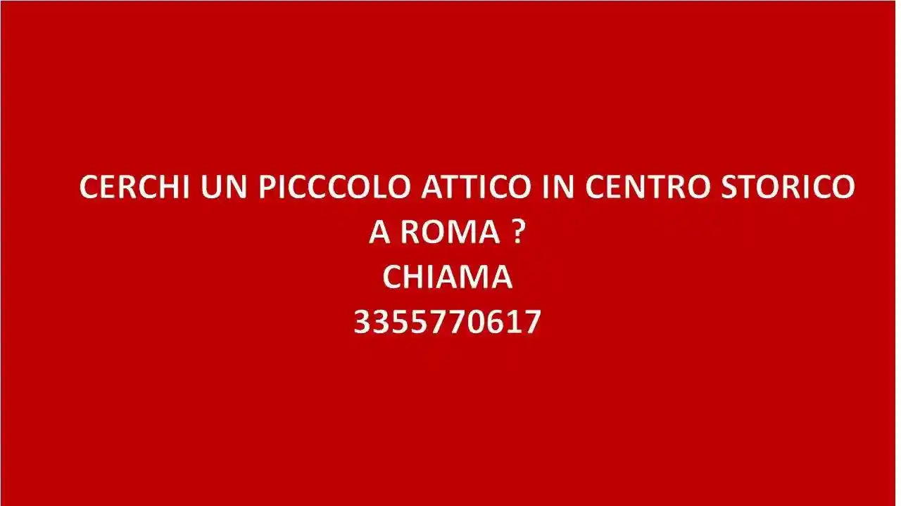 Attico - Mansarda in vendita a Roma