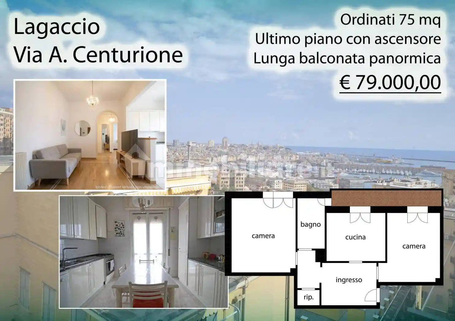 Appartamento in vendita a Genova