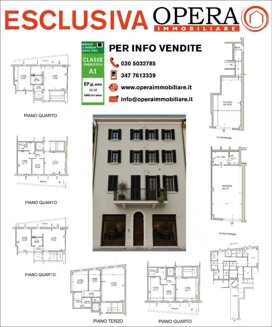 Appartamento in vendita a Brescia