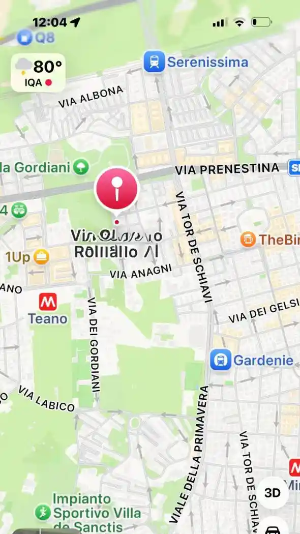 Appartamento in affitto a Roma